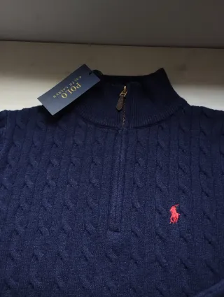 Jersey Polo Ralph Lauren Azul Marino