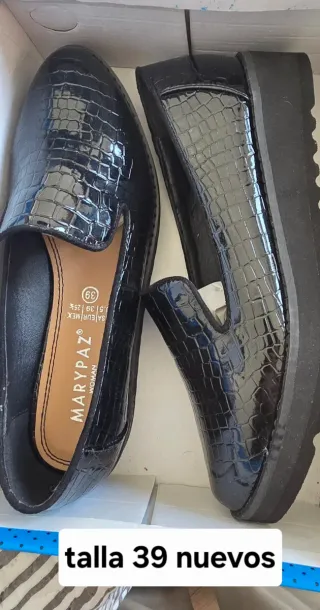 Zapatos Marypaz Negros Talla 39