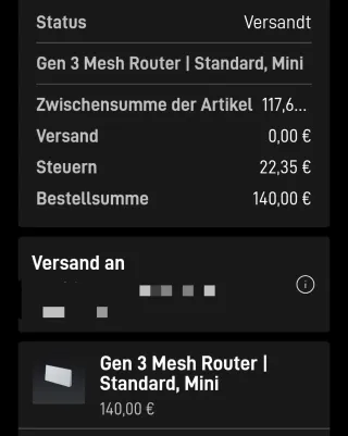Router Starlink Gen3