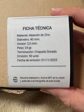 Moneda Conmemorativa Hitler Chapado y francisco