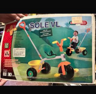 Triciclo Sole VL con manico