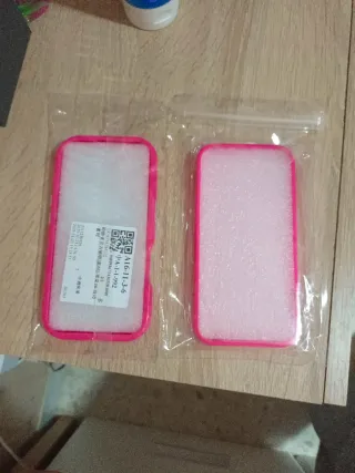 Fundas iPhone 16 Rosa (2 unidades)
