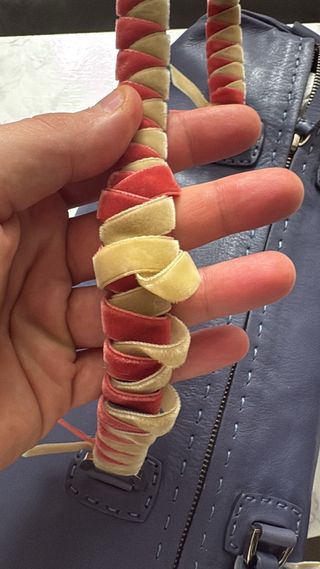 Borsa a spalla Malo blu multicolore