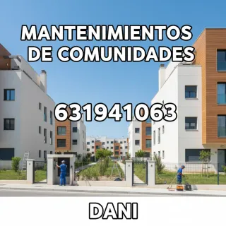 Mantenimiento de comunidades - Dani