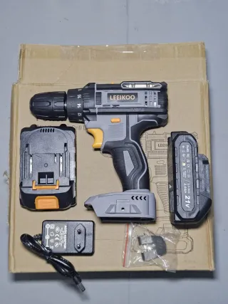 Taladro Inalámbrico LEEIKOO MR3705 21V