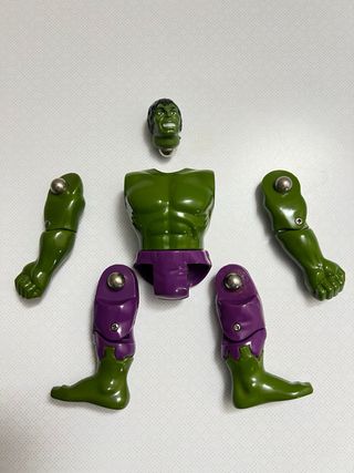 Hulk Mego Micronauti 1979 Raro made hong kong