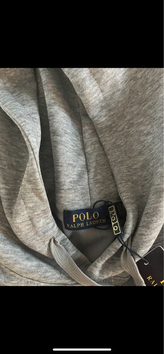 Sudadera Polo Ralph Lauren Gris