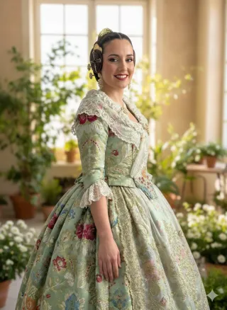 Traje de Fallera S/M Alzira