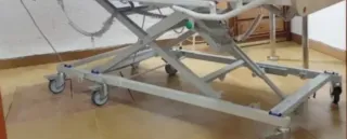 Cama articulada eléctrica hospitalaria