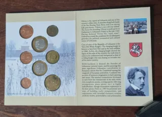 Colecion de euros de prueba de Lituania 2004