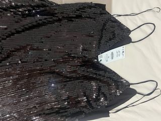 Mono lentejuelas marrón