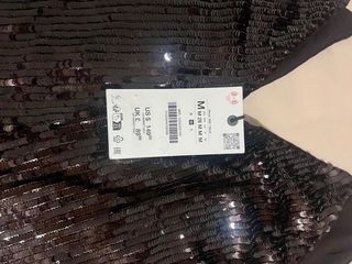 Mono lentejuelas marrón