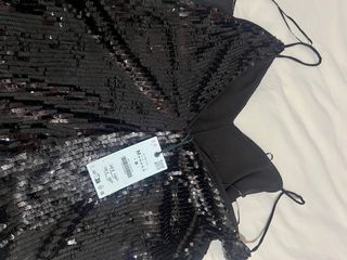 Mono lentejuelas marrón