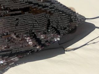 Mono lentejuelas marrón