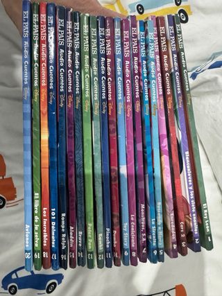 20 Audiocuentos Disney (20 libros y CD)