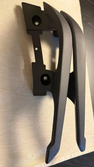 Asideros Traseros Yamaha XMAX 400 Negro Mate