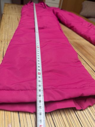 Pantaloncini da sci/snowboard rosa per bambina