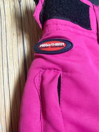 Pantaloncini da sci/snowboard rosa per bambina