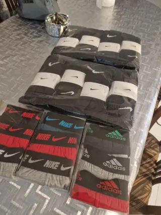 Pack Ropa Interior y Calcetines Nike Adidas