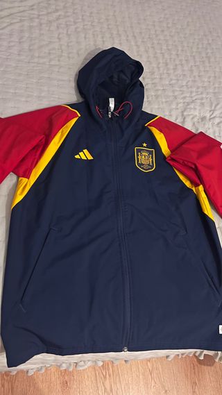 Chaqueta Adidas España Azul y Roja