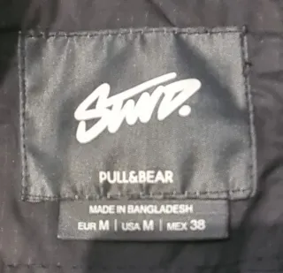 Cazadora negra unisex