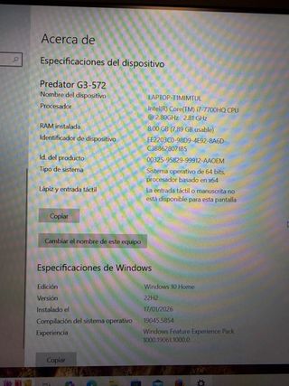 Acer Predator Helios 300