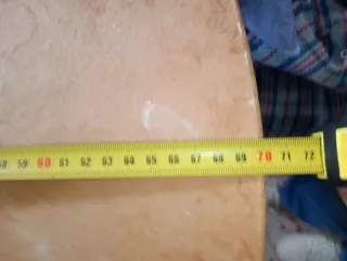 Mesa camilla redonda madera