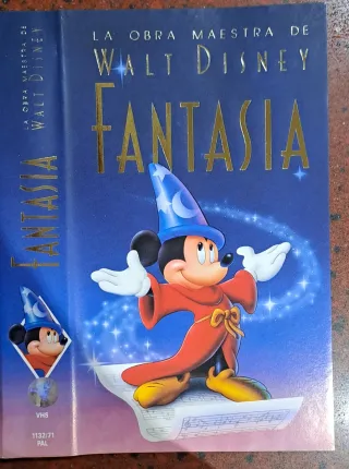 Fantasía VHS Disney