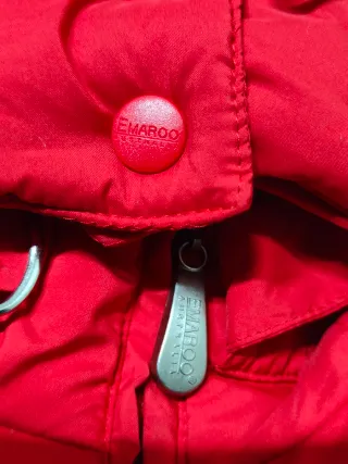 EMAROO piumino giacca cappotto piuma cappuccio M