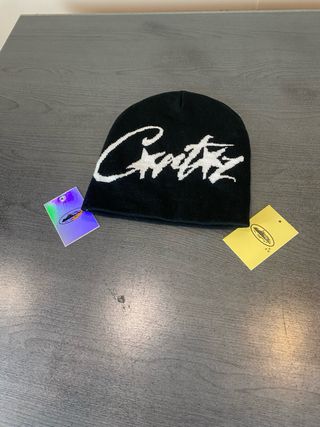 Gorro Corteiz Preto e Branco