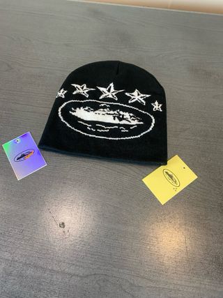 Gorro Corteiz Preto e Branco