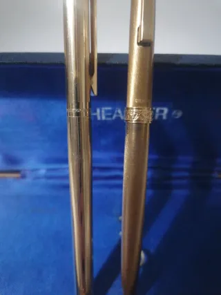 Bolígrafo y pluma Sheaffer 14K