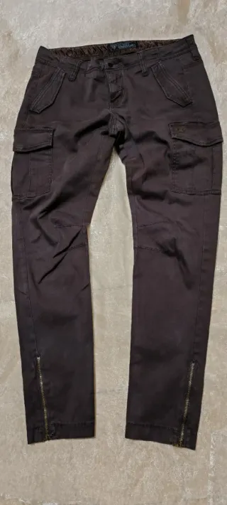 Guess Pantaloni Cargo da Donna Marrone