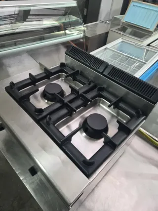 Cocina industrial 2 fuegos