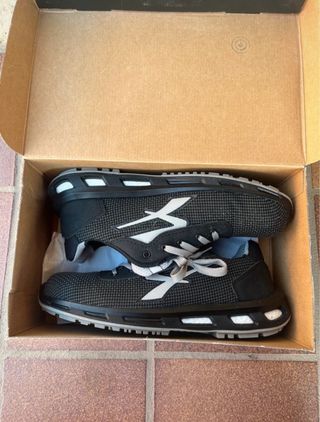 Sneakers da sicurezza uomo nere/grigie