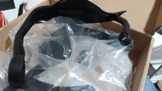 Protector Manillar Moto Negro