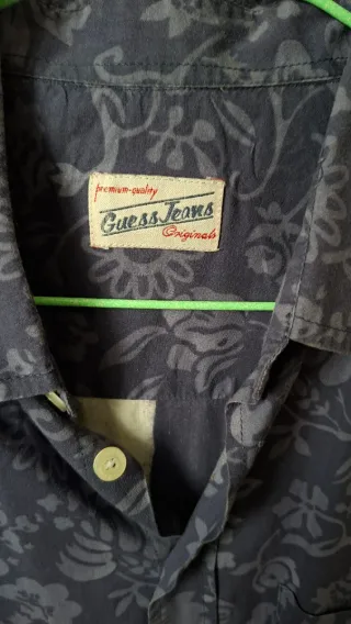 Camicia Guess uomo maniche corte fantasia floreale