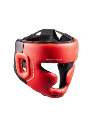 Casco Boxeo JNR Rojo y Negro