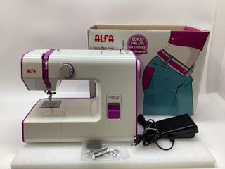 maquina coser alfa next 20