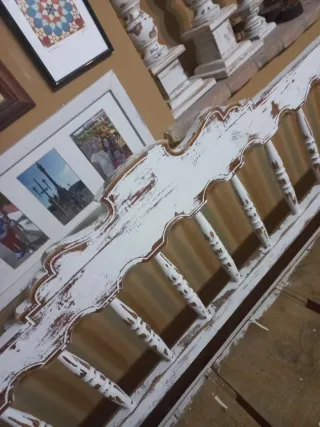 Banco antiguo madera Shabby Chic