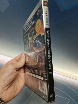 videojuego PS2 Star Wars: Battlefront II (PlayStation 2, 2005) CIB completo