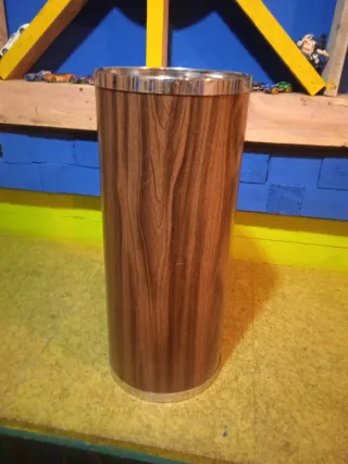 Paragüero imitación madera y metal