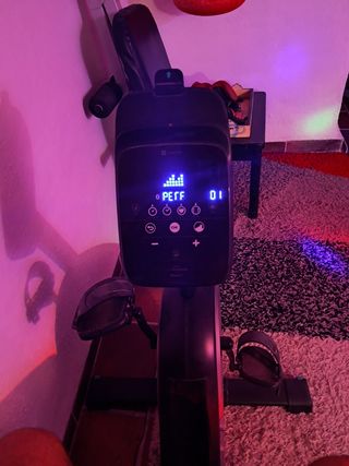 Bicicleta estatica con respaldo Domoyos