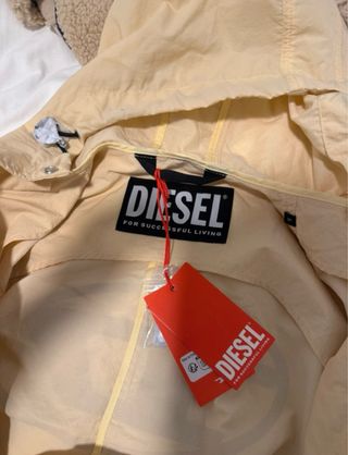 Chubasquero Diesel Amarillo Talla S
