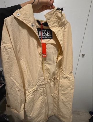 Chubasquero Diesel Amarillo Talla S