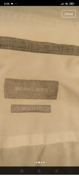 Camicia Michael Kors bianca