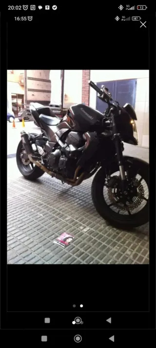 Kawasaki Z750 Negra 15.000km