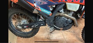 KTM 450 Enduro Naranja matriculada