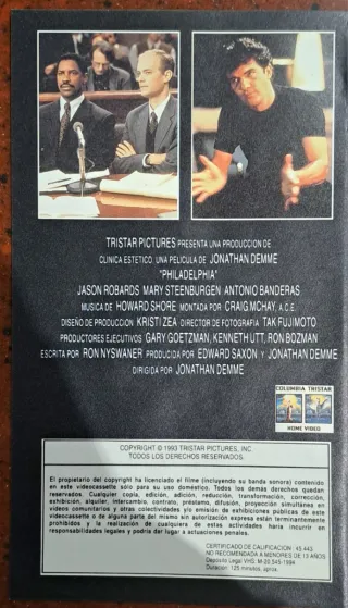 Philadelphia VHS (Español)