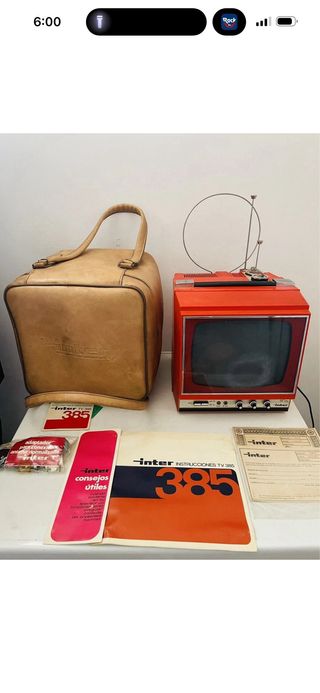 Inter TV 385 Vintage Space Age Design 1972 Spain